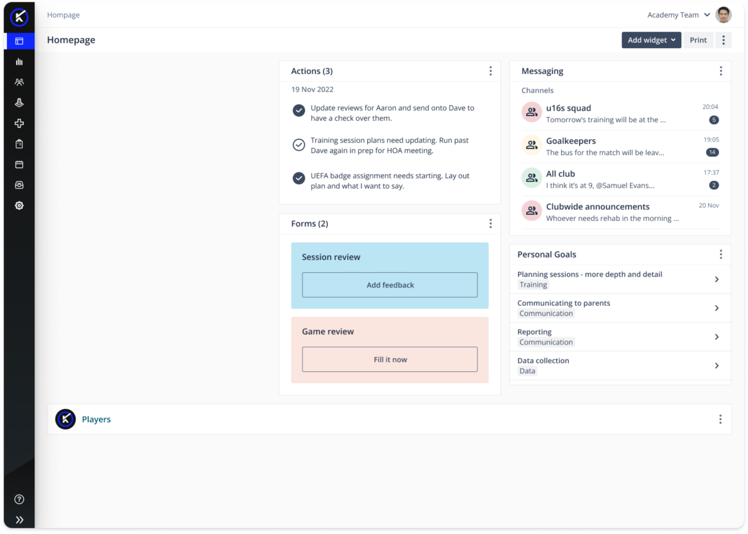 Why Kitman Labs - One Configurable, Cloud-based Platform