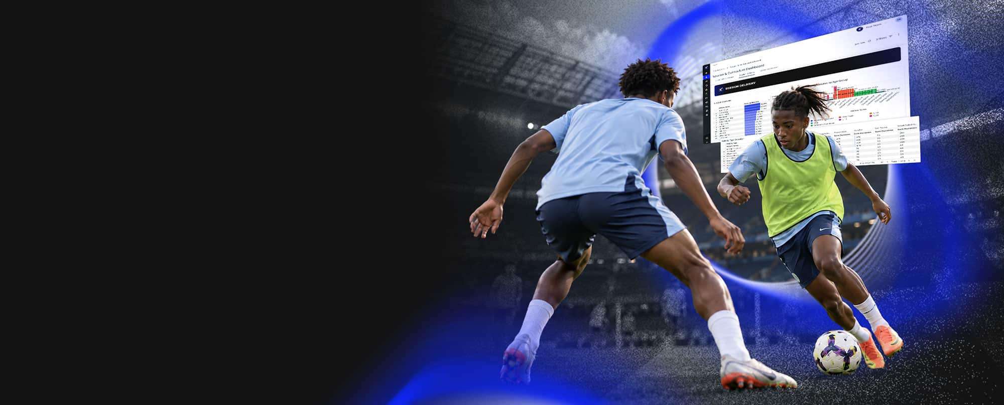 Football academy software connecting coaching curriculum, session delivery and player development